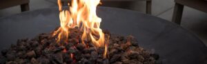 propane vs lava rocks